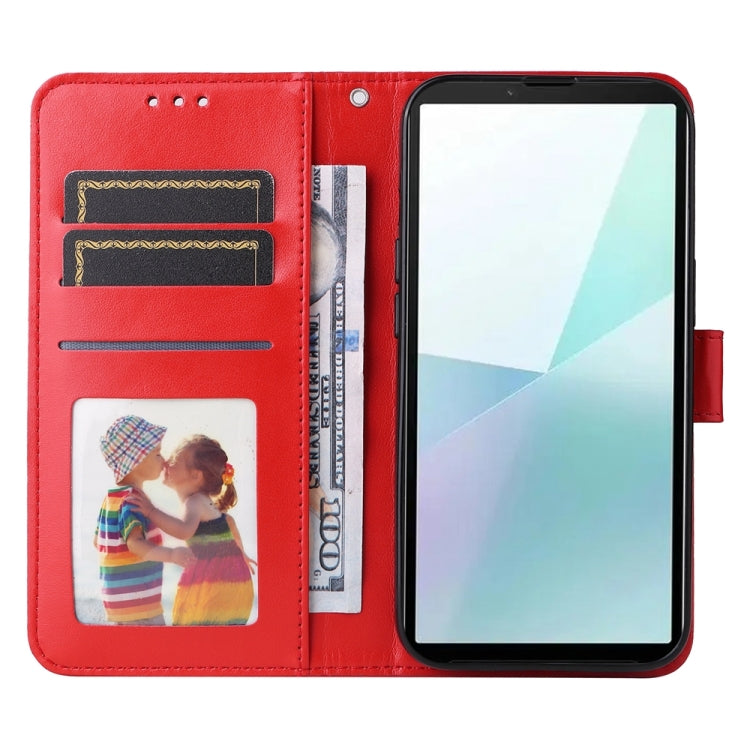 For Sony Xperia 10 VI Embossed Sunflower Leather Phone Case