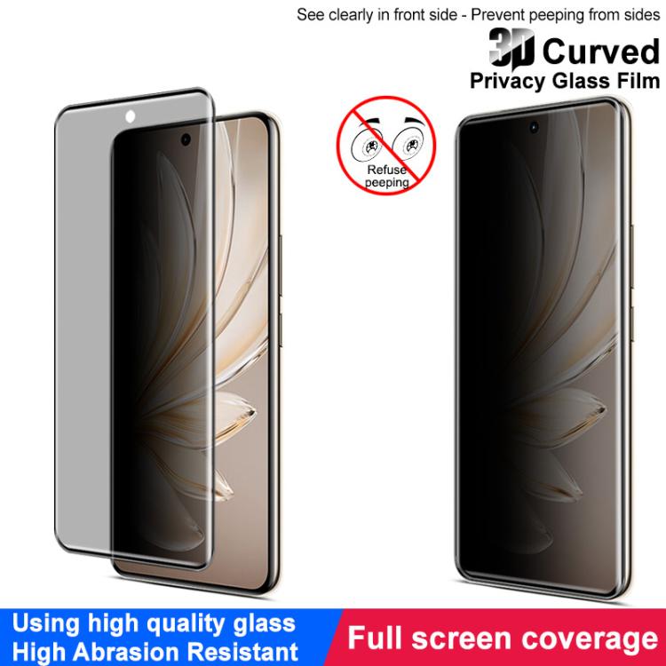For vivo S20 Pro imak 3D Curved Privacy Full Screen Tempered Glass Film
