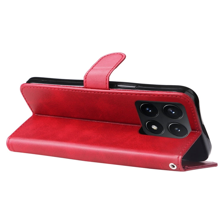 For Xiaomi 14T Fashion Calf Texture Zipper Leather Phone Case