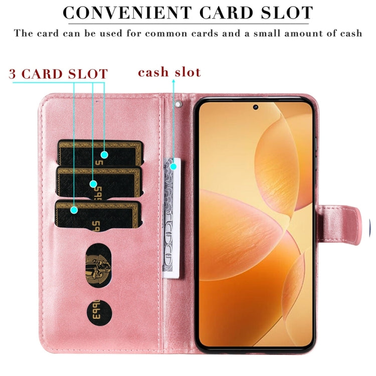 For Xiaomi 14T Pro Fashion Calf Texture Zipper Leather Phone Case