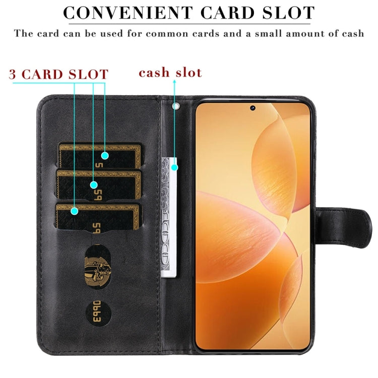For Xiaomi 14T Pro Fashion Calf Texture Zipper Leather Phone Case