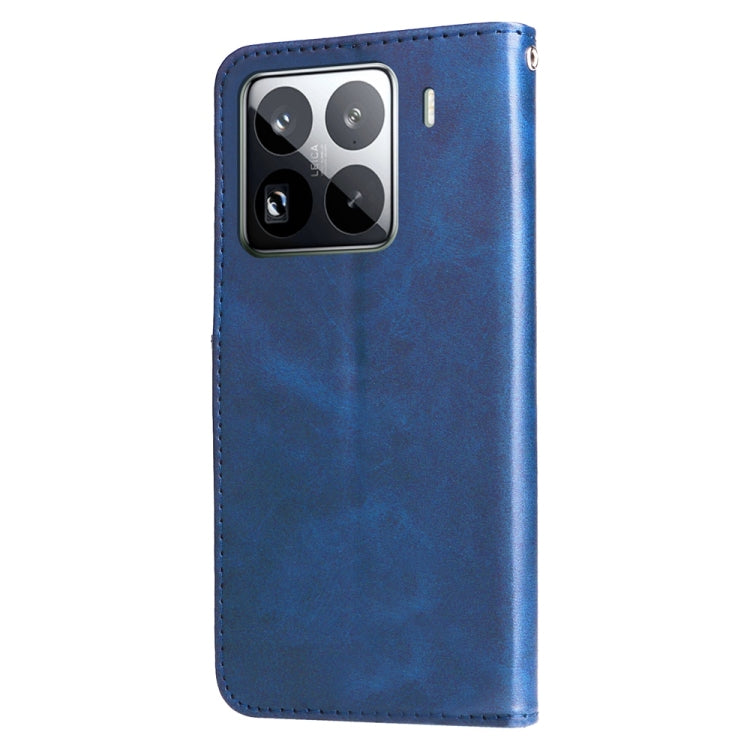 For Xiaomi 15 Pro Fashion Calf Texture Zipper Leather Phone Case