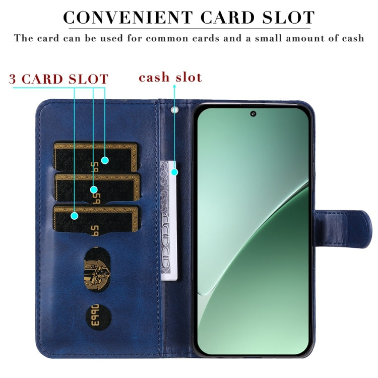 For Xiaomi 15 Pro Fashion Calf Texture Zipper Leather Phone Case