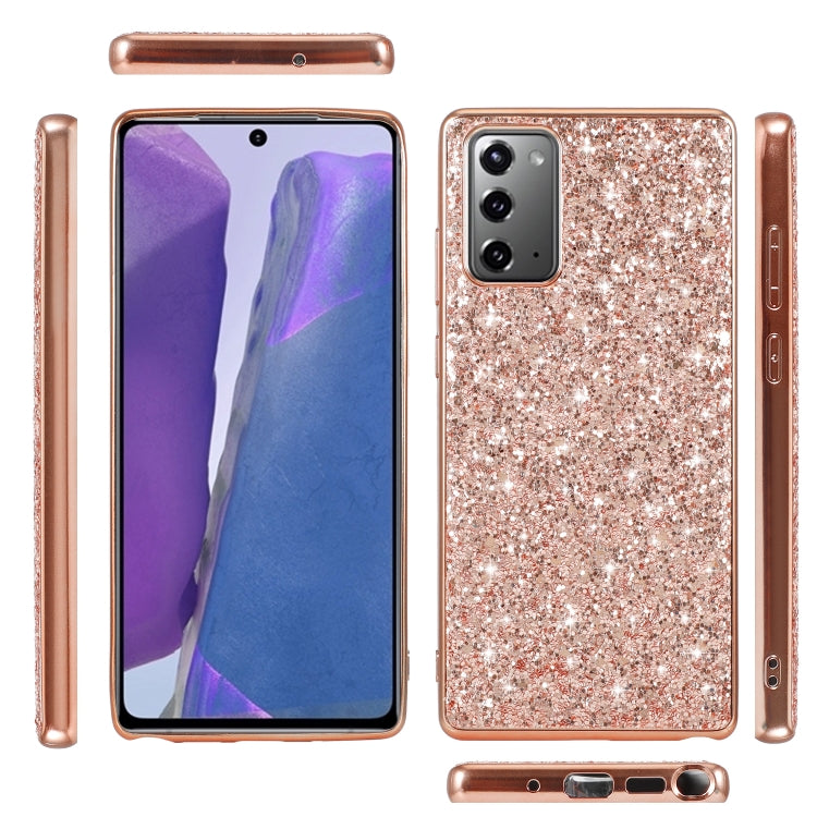 For Samsung Galaxy Note 20 Glitter Powder Shockproof TPU Protective Case