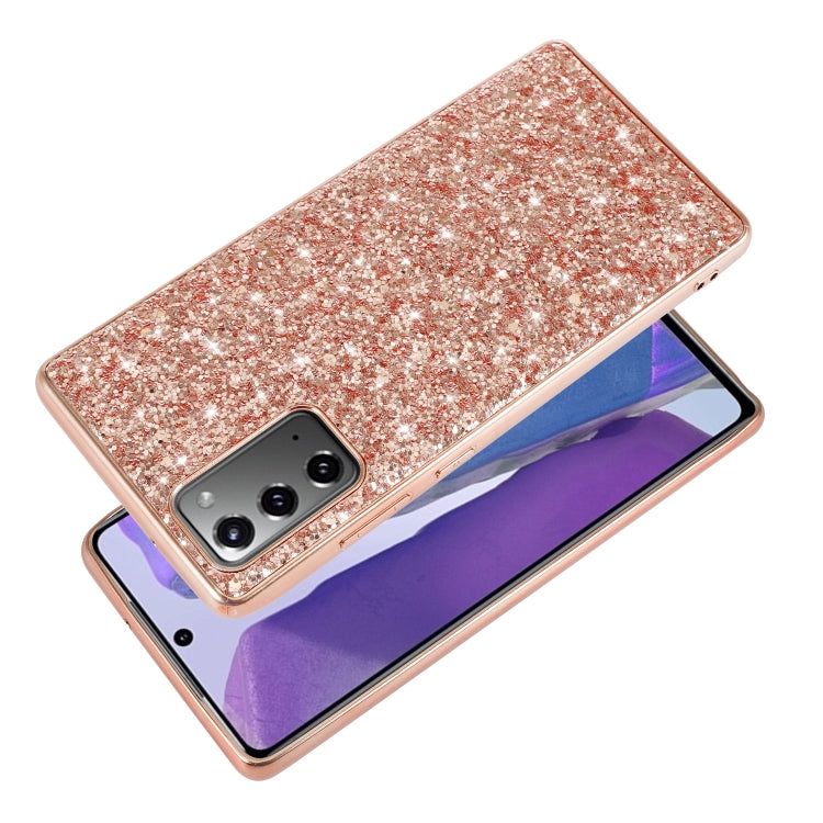 For Samsung Galaxy Note 20 Glitter Powder Shockproof TPU Protective Case