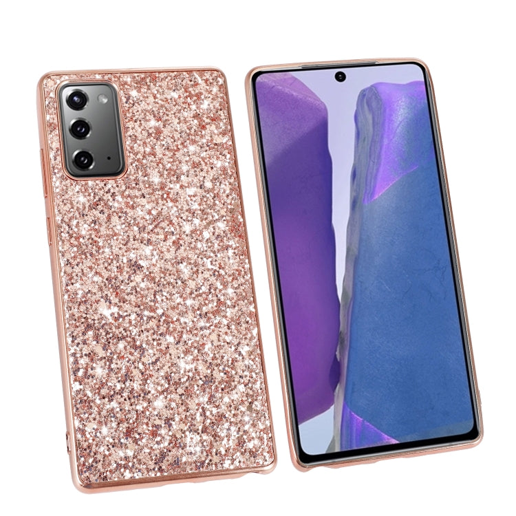 For Samsung Galaxy Note 20 Glitter Powder Shockproof TPU Protective Case