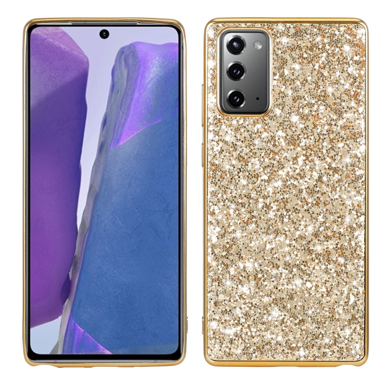 For Samsung Galaxy Note 20 Glitter Powder Shockproof TPU Protective Case