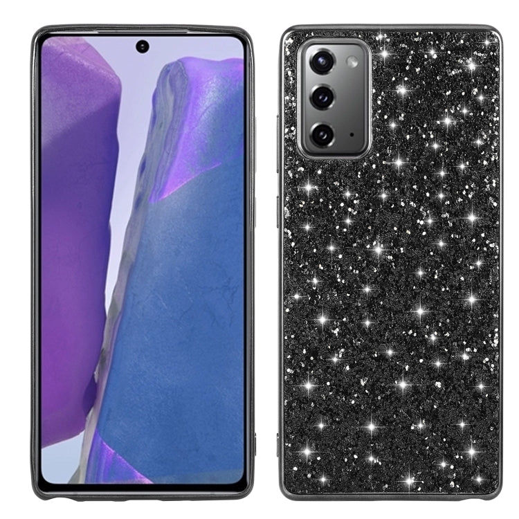 For Samsung Galaxy Note 20 Glitter Powder Shockproof TPU Protective Case