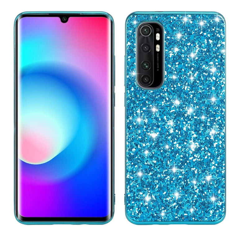 For Xiaomi Note 10 Lite Glitter Powder Shockproof TPU Protective Case