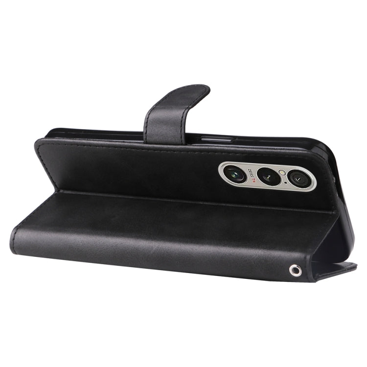 For Sony Xperia 1 VI Fashion Calf Texture Zipper Leather Phone Case