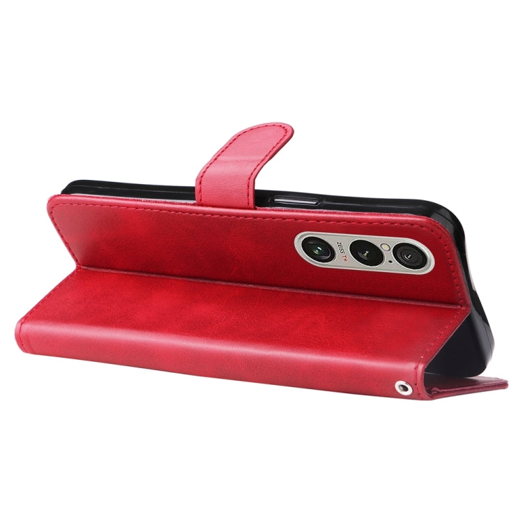 For Sony Xperia 1 VI Fashion Calf Texture Zipper Leather Phone Case