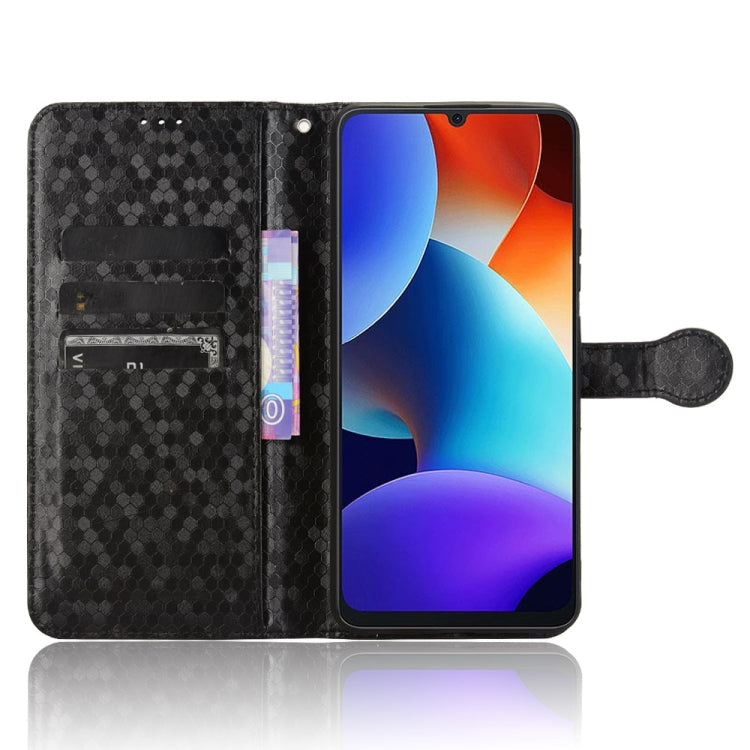 For Blackview Oscal Modern 8 / Color 8 Honeycomb Dot Texture Leather Phone Case