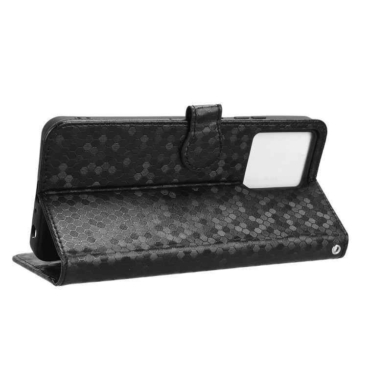For Blackview Oscal Modern 8 / Color 8 Honeycomb Dot Texture Leather Phone Case