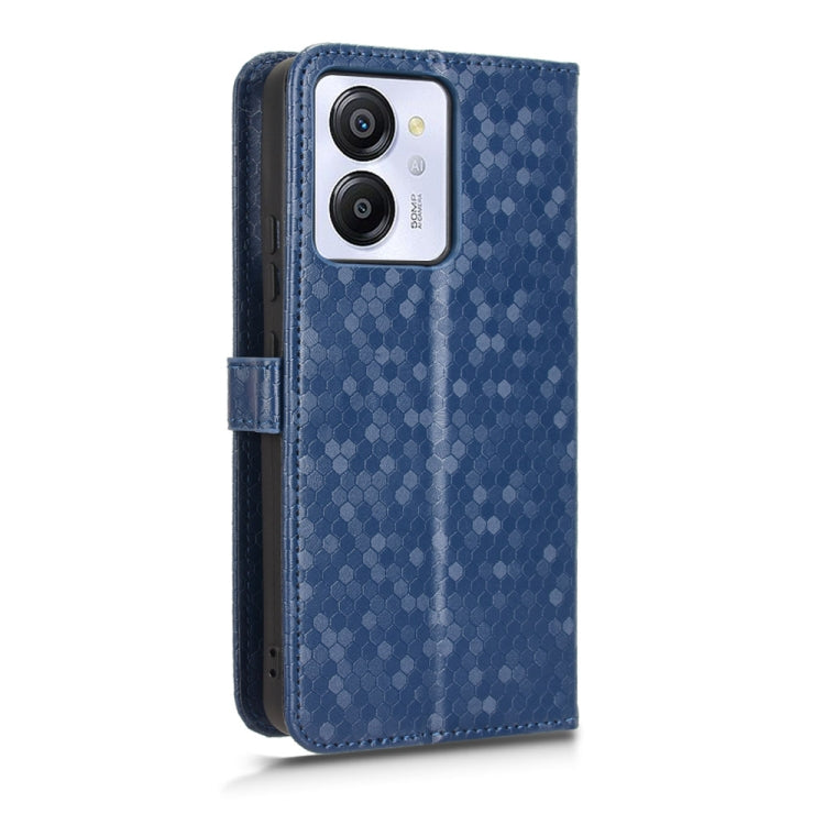 For Blackview Oscal Modern 8 / Color 8 Honeycomb Dot Texture Leather Phone Case