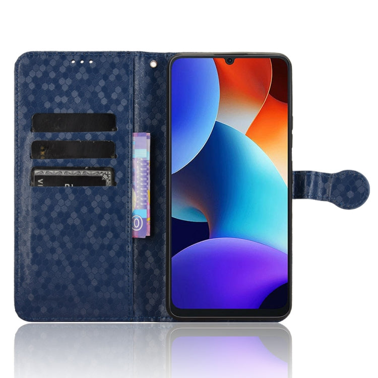 For Blackview Oscal Modern 8 / Color 8 Honeycomb Dot Texture Leather Phone Case