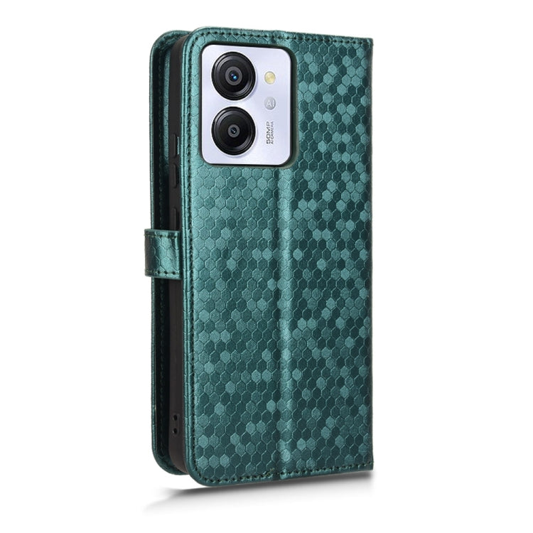 For Blackview Oscal Modern 8 / Color 8 Honeycomb Dot Texture Leather Phone Case
