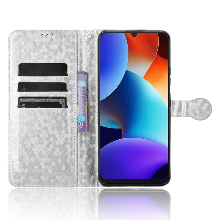 For Blackview Oscal Modern 8 / Color 8 Honeycomb Dot Texture Leather Phone Case