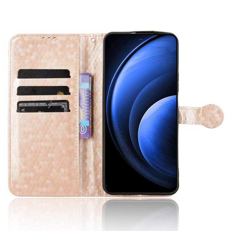 For Blackview Oscal Tiger 13 Honeycomb Dot Texture Leather Phone Case