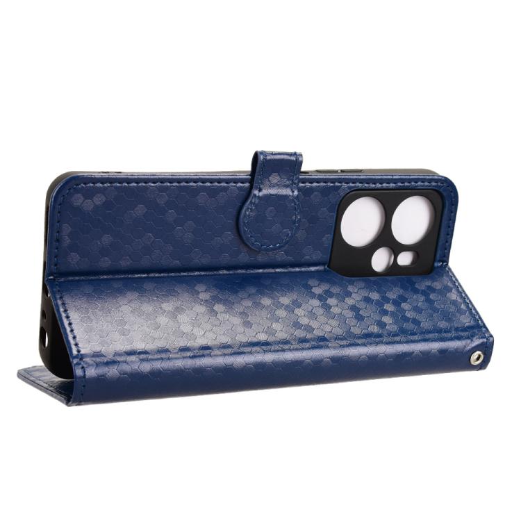 For Blackview Oscal Tiger 13 Honeycomb Dot Texture Leather Phone Case