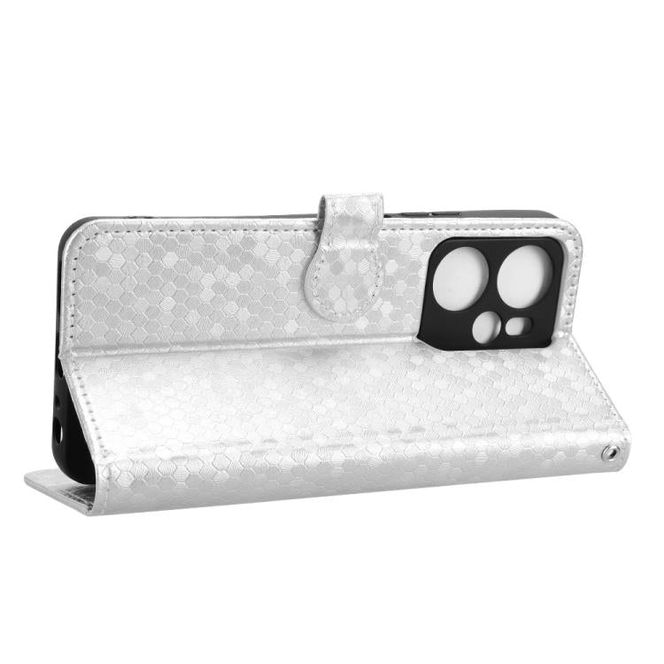 For Blackview Oscal Tiger 13 Honeycomb Dot Texture Leather Phone Case