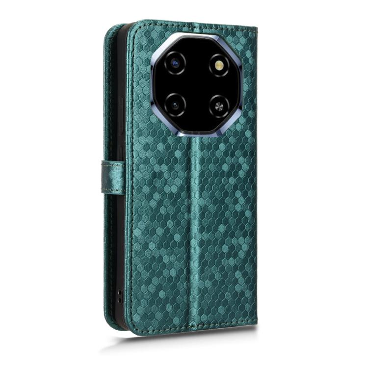 For Blackview SHARK 6 Honeycomb Dot Texture Leather Phone Case