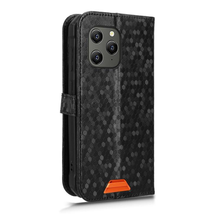 For Blackview BV5300 / BV5300 Pro Honeycomb Dot Texture Leather Phone Case