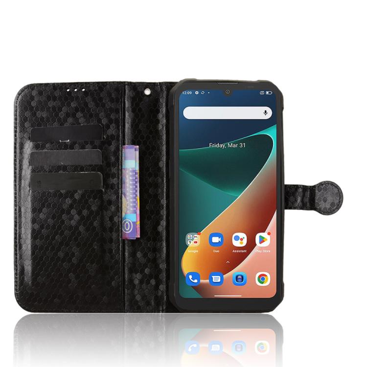 For Blackview BV5300 / BV5300 Pro Honeycomb Dot Texture Leather Phone Case