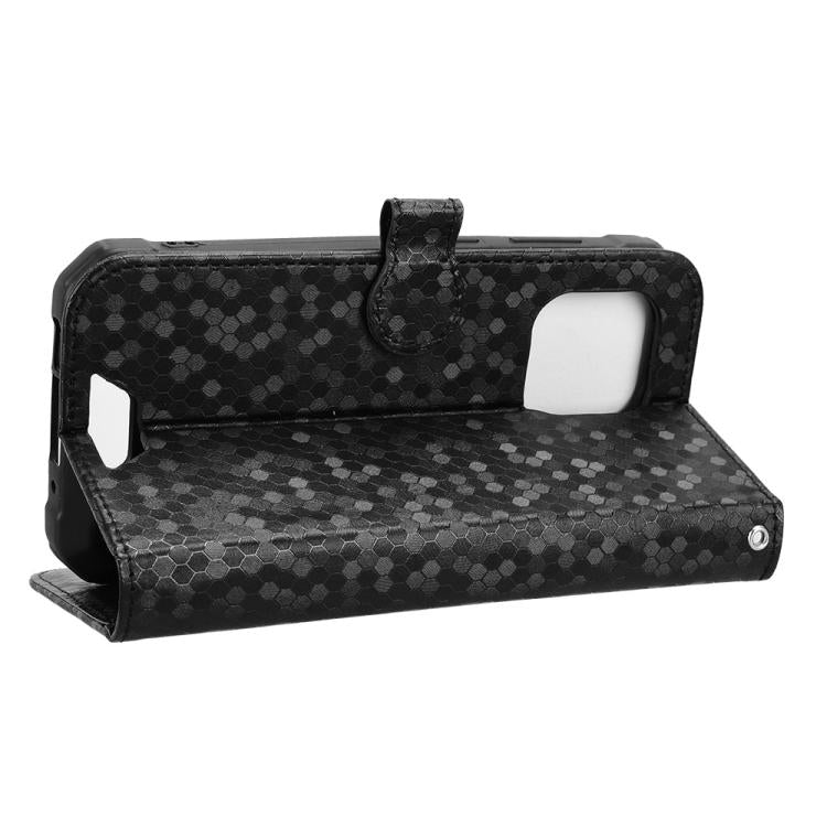 For Blackview BV5300 / BV5300 Pro Honeycomb Dot Texture Leather Phone Case
