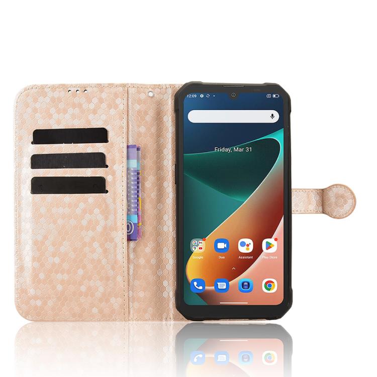 For Blackview BV5300 / BV5300 Pro Honeycomb Dot Texture Leather Phone Case