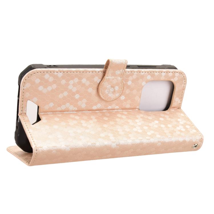 For Blackview BV5300 / BV5300 Pro Honeycomb Dot Texture Leather Phone Case