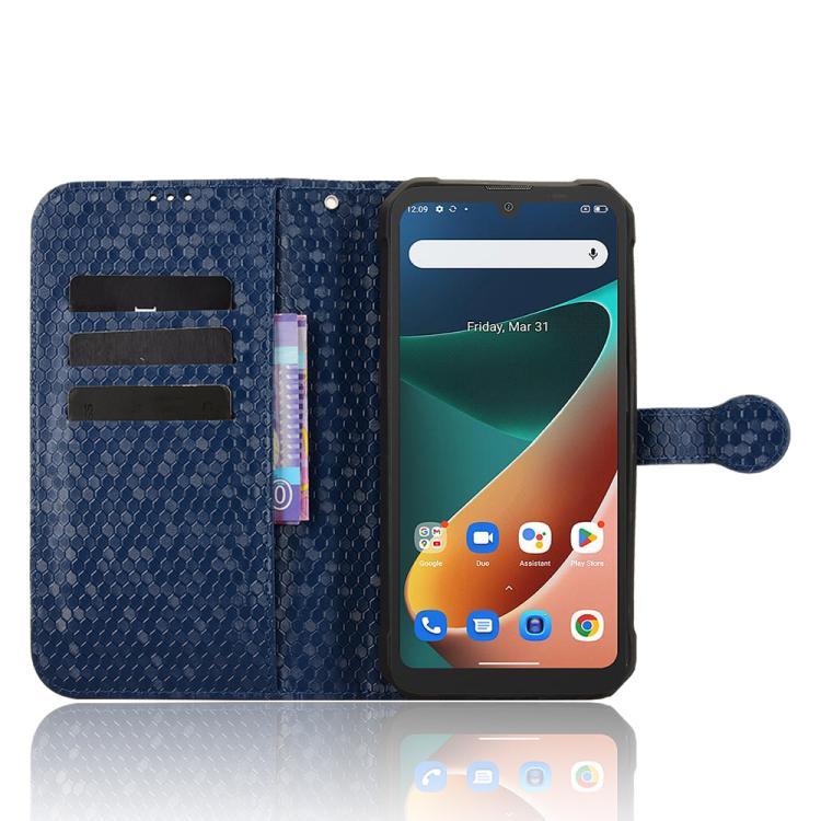 For Blackview BV5300 / BV5300 Pro Honeycomb Dot Texture Leather Phone Case