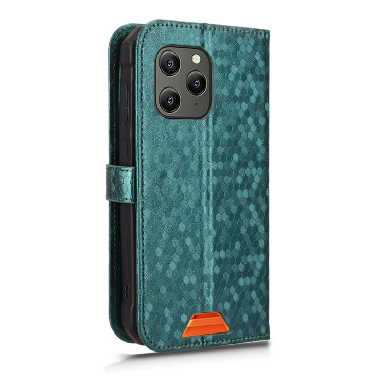 For Blackview BV5300 / BV5300 Pro Honeycomb Dot Texture Leather Phone Case