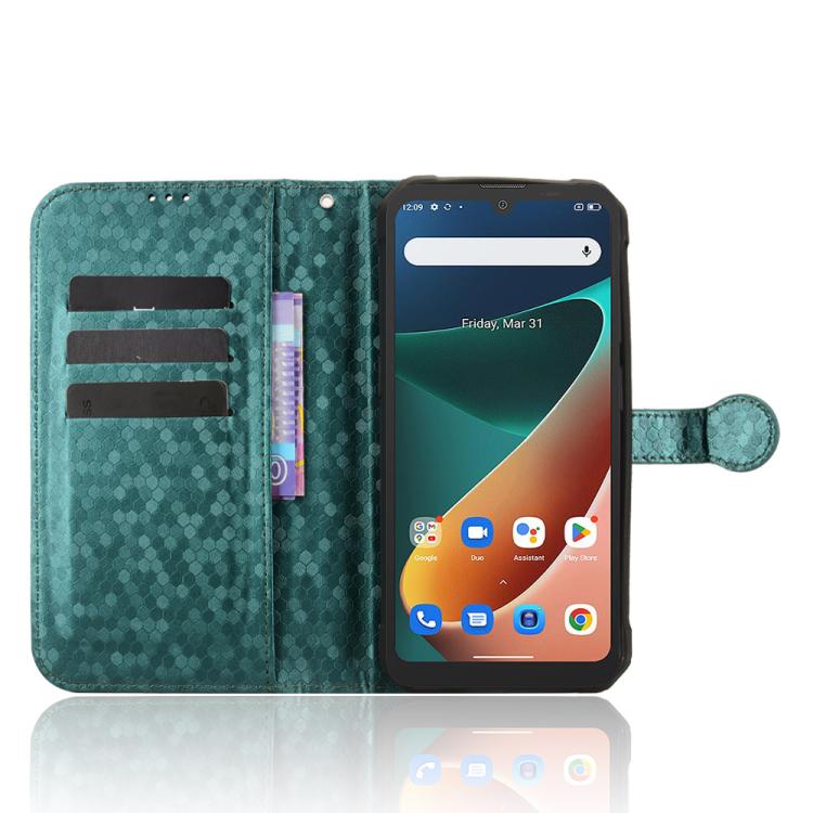 For Blackview BV5300 / BV5300 Pro Honeycomb Dot Texture Leather Phone Case