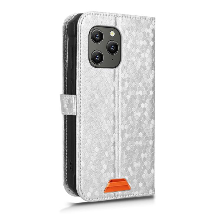 For Blackview BV5300 / BV5300 Pro Honeycomb Dot Texture Leather Phone Case