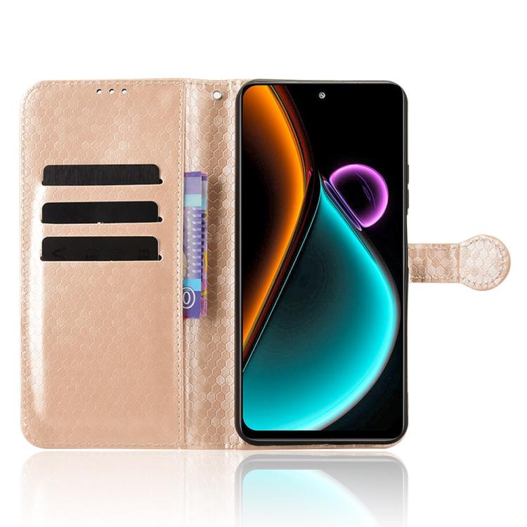 For Blackview COLOR 6 Honeycomb Dot Texture Leather Phone Case