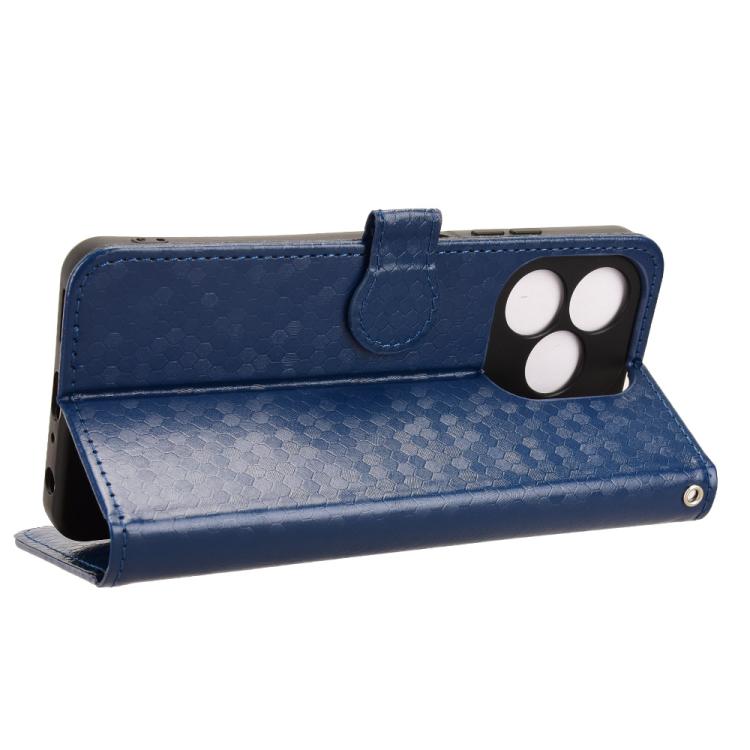 For Blackview WAVE 9C Honeycomb Dot Texture Leather Phone Case
