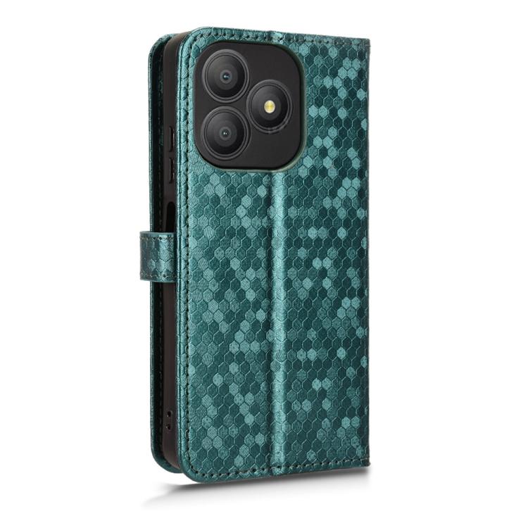 For Blackview WAVE 9C Honeycomb Dot Texture Leather Phone Case