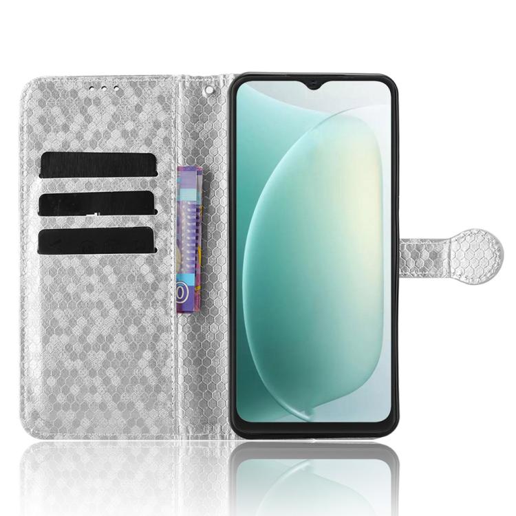For Blackview WAVE 9C Honeycomb Dot Texture Leather Phone Case