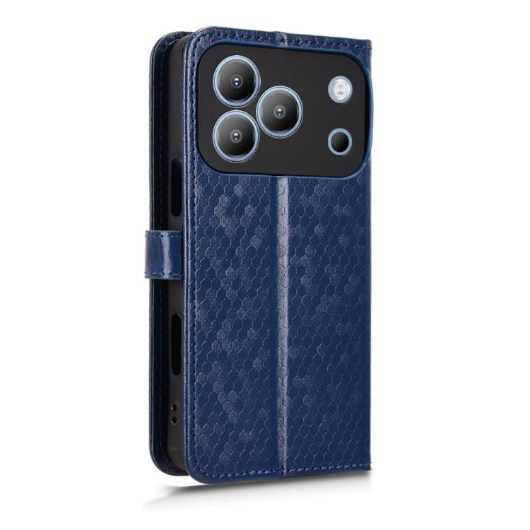 For Blackview WAVE 7C Honeycomb Dot Texture Leather Phone Case