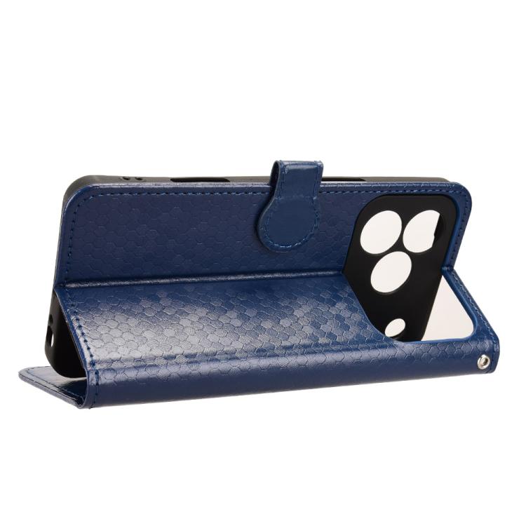 For Blackview WAVE 7C Honeycomb Dot Texture Leather Phone Case