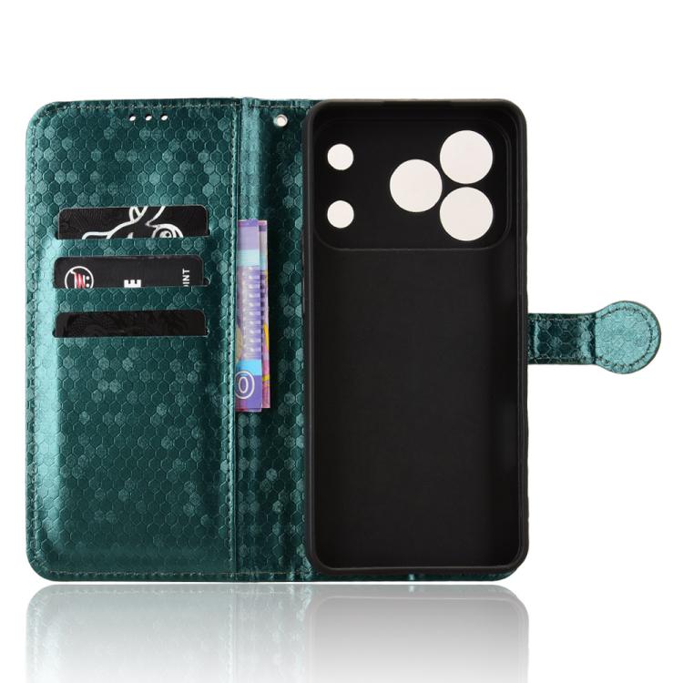 For Blackview WAVE 7C Honeycomb Dot Texture Leather Phone Case