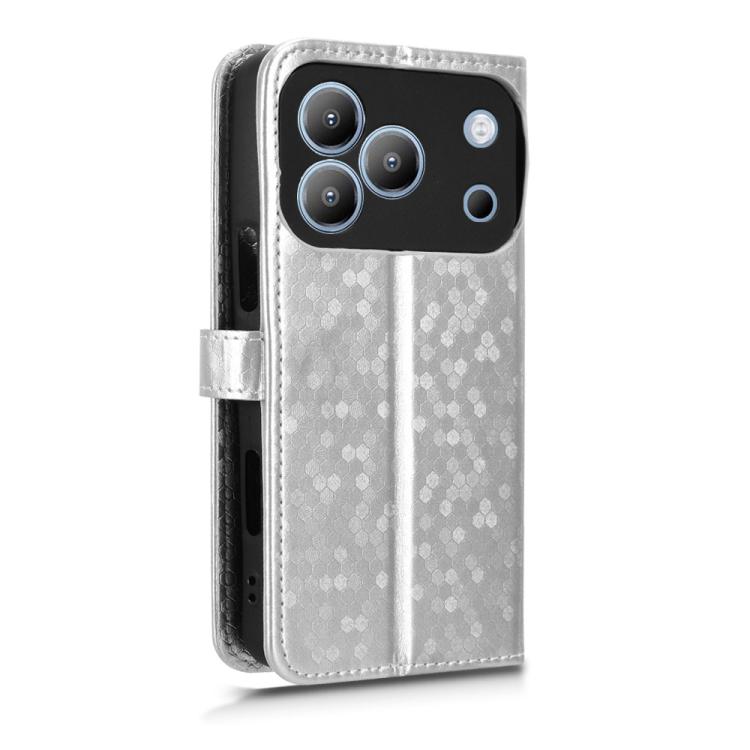 For Blackview WAVE 7C Honeycomb Dot Texture Leather Phone Case