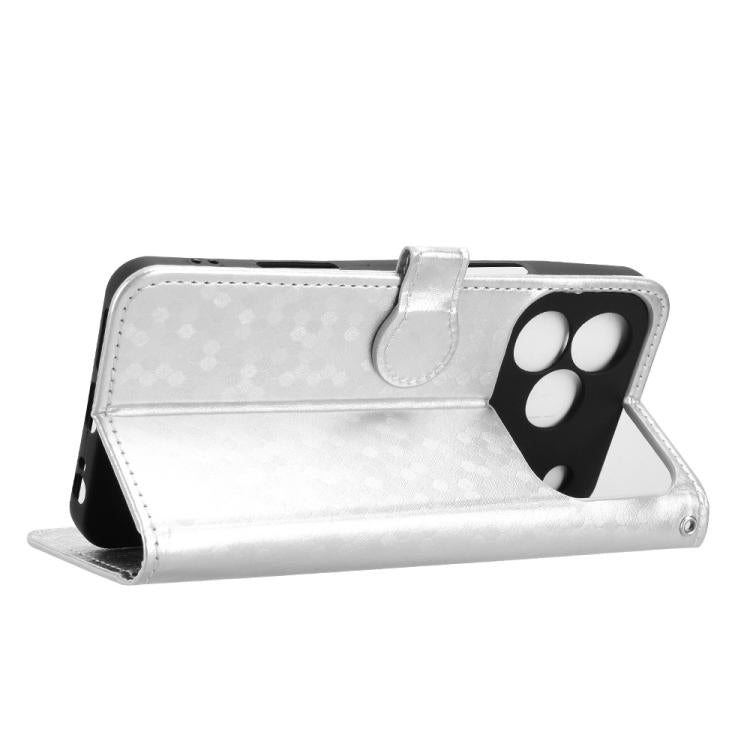 For Blackview WAVE 7C Honeycomb Dot Texture Leather Phone Case