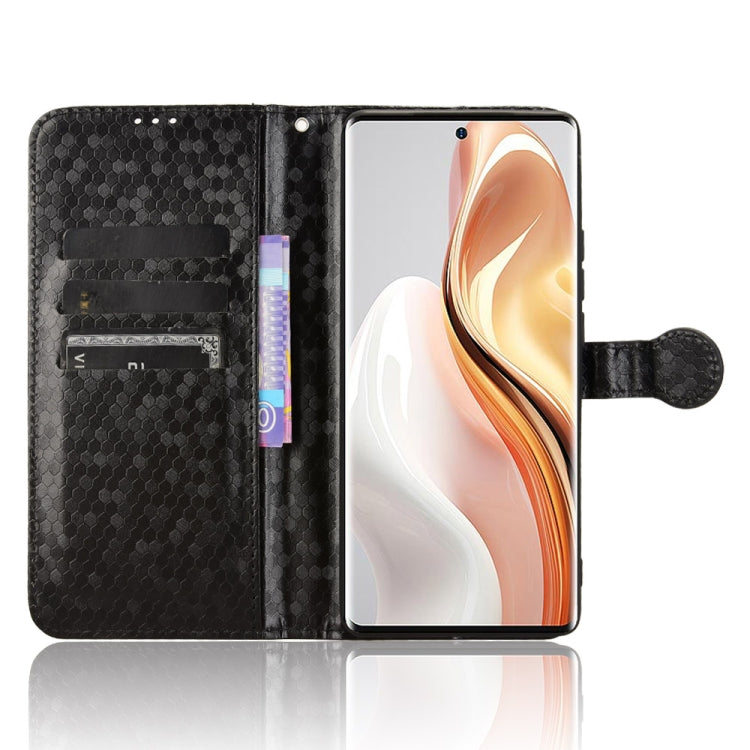 For Ulefone Note 17 Pro Honeycomb Dot Texture Leather Phone Case