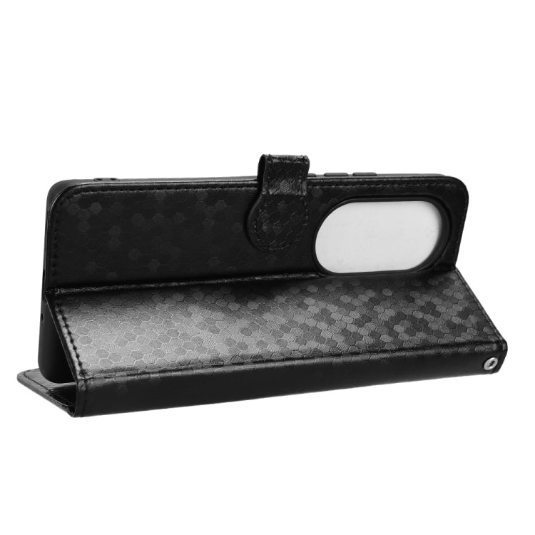 For Ulefone Note 17 Pro Honeycomb Dot Texture Leather Phone Case