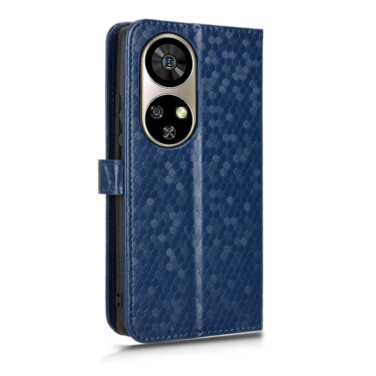For Ulefone Note 17 Pro Honeycomb Dot Texture Leather Phone Case