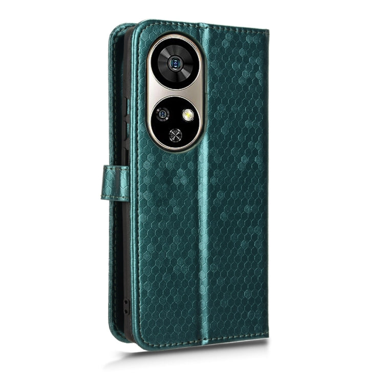 For Ulefone Note 17 Pro Honeycomb Dot Texture Leather Phone Case