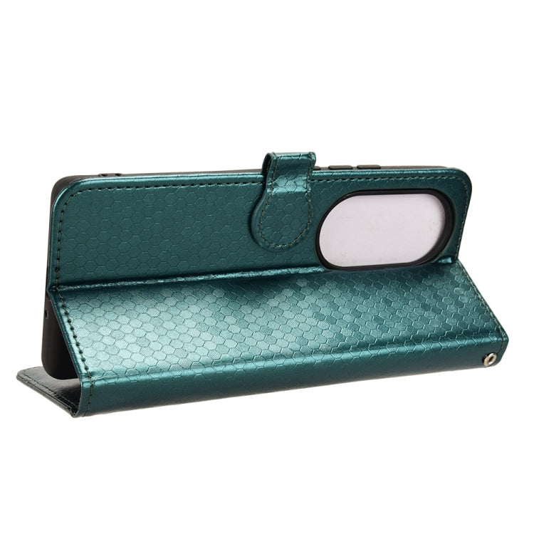 For Ulefone Note 17 Pro Honeycomb Dot Texture Leather Phone Case