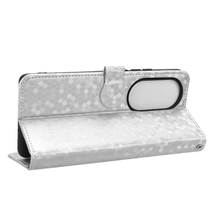 For Ulefone Note 17 Pro Honeycomb Dot Texture Leather Phone Case