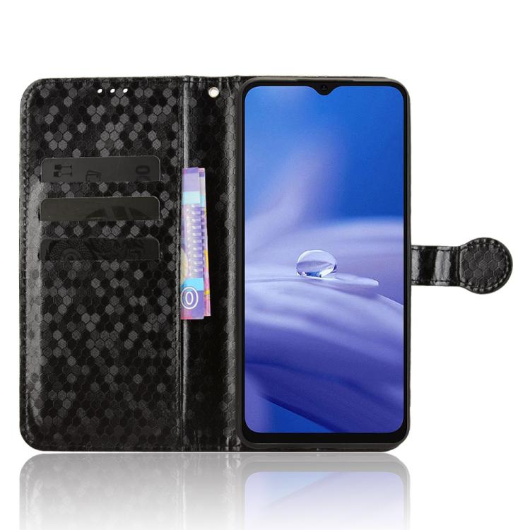 For Ulefone Note 19 Honeycomb Dot Texture Leather Phone Case